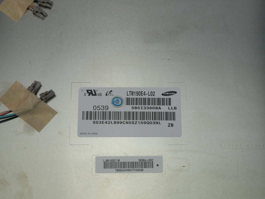 Original LTM190E4-L02 SAMSUNG 19.0"1280×1024 LTM190E4-L02 Display