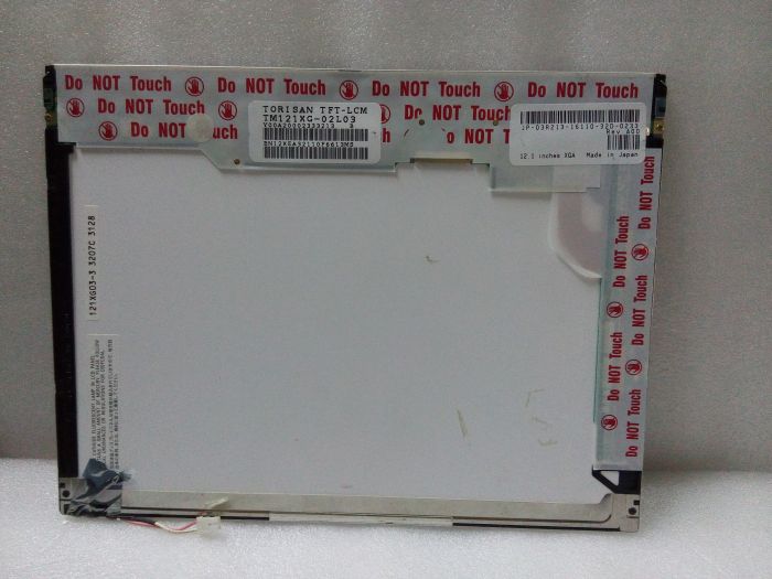 Original TM121XG-02L03 Sanyo Screen 12.1" 1024×768 TM121XG-02L03 Display