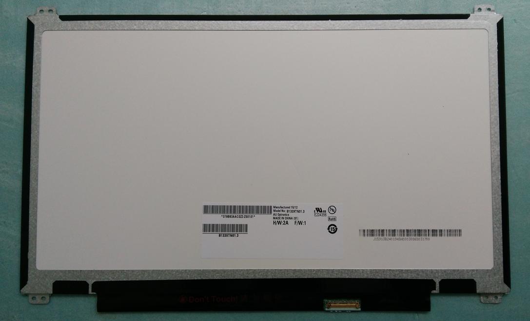 Original B133XTN01.3 AUO Screen 13.3" 1366×768 B133XTN01.3 Display