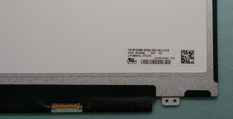 Original LP140WHU-TPD1 LG Screen 14" 1366×768 LP140WHU-TPD1 Display