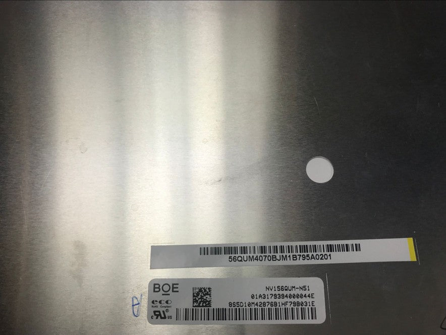 Original NV156QUM-N51 BOE Screen 15.6" 3840×2160  NV156QUM-N51 Display