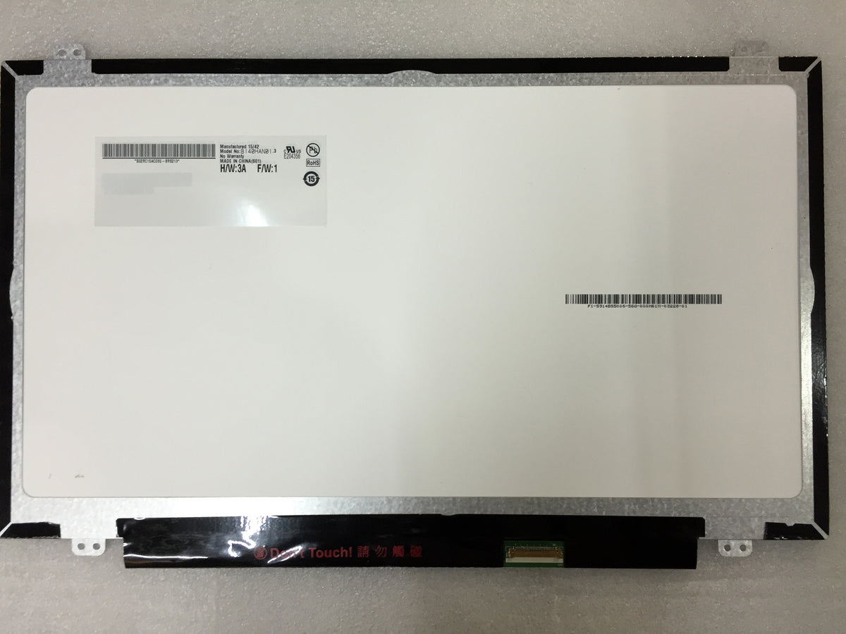 Original NV140FHM-N49 BOE Screen 14" 1920×1080 NV140FHM-N49 Display