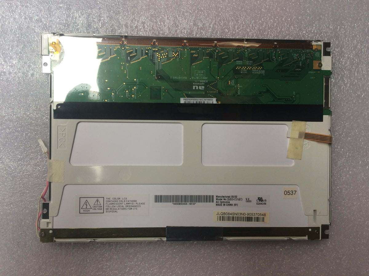 Original B084SN01 V2 AUO Screen 8.4" 800×600 B084SN01 V2 Display