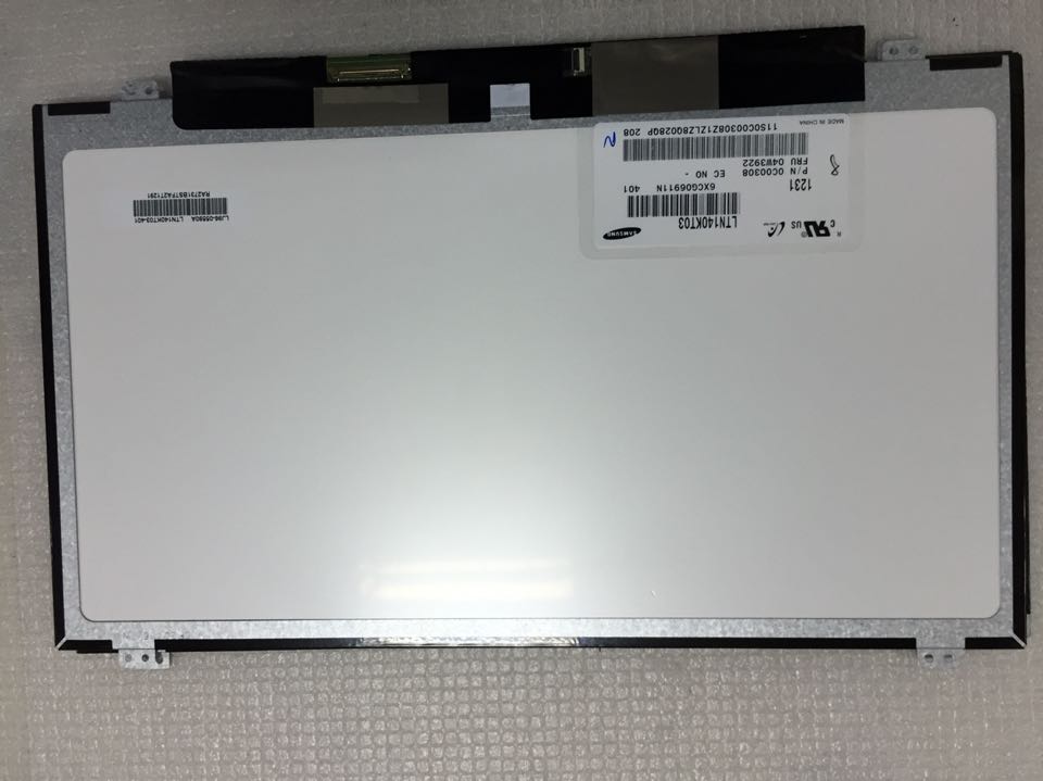 Original B140RW02 V0 AUO Screen 14" 1600×900 B140RW02 V0 Display