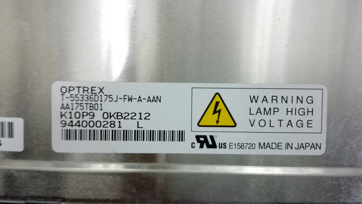 Original AA175TB01 Mitsubishi Screen 17.5" 1280×768 AA175TB01 Display