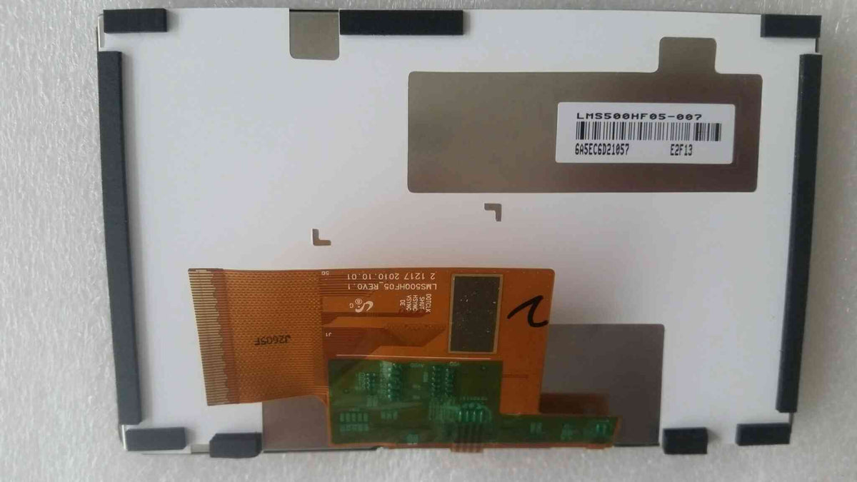 Original LMS500HF05 Samsung Screen 5" 480×272 LMS500HF05 Display
