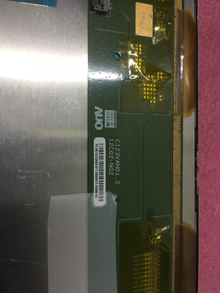 Original AUO 12.3-Inch C123VAN01.0 LCD Display 1440×540 Industrial Screen