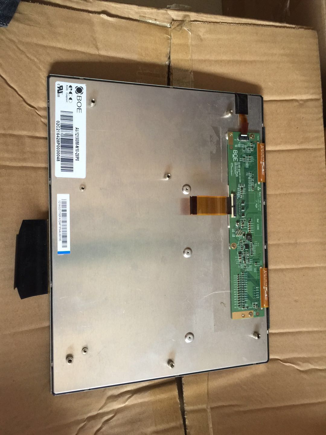 Original AV121X0M-N10 BOE Screen 12.1" 1024*768 AV121X0M-N10 Display