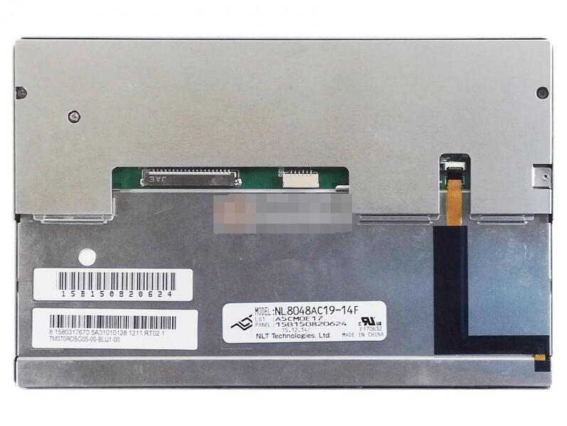Original NL8048AC19-14F NLT Screen 7.0" 800*480 NL8048AC19-14F Display