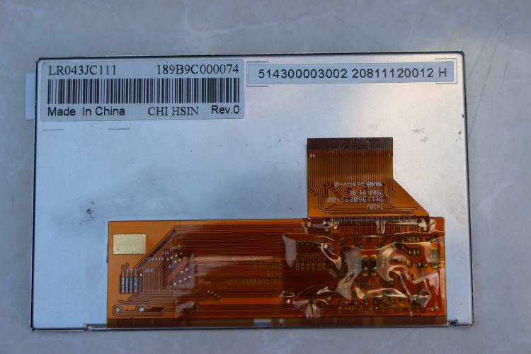Original LR043JC111 ChiHsin Screen 4.3" 480*272 LR043JC111 Display