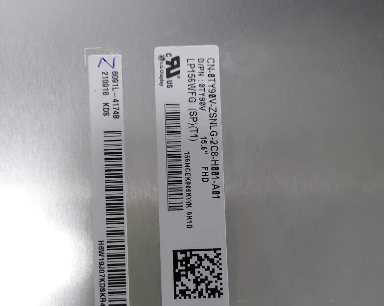 Original LP156WFG-SPT1 LG Screen 15.6" 1920*1080 LP156WFG-SPT1 Display