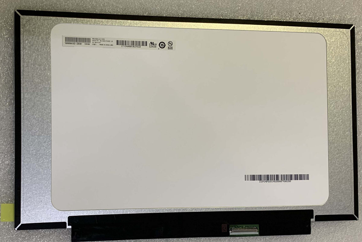 Original B140XTK02.0 AUO Screen 14.0" 1366*768 B140XTK02.0 Display