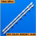 LED Strip For LG HC320DXN-ABSL1-A142 2143 SSC_32LJ61_HD_8LED S 32LC510U 32LM63 Y19 32LK615BPSB 32LK510BPLD 32LK510PLD 32LJ510B