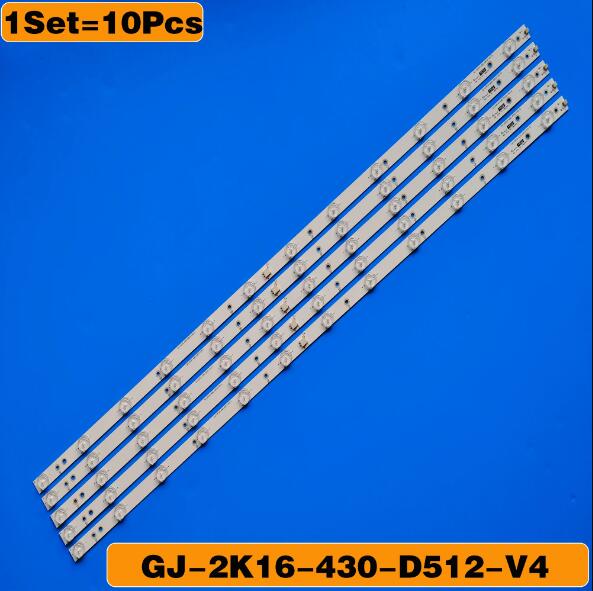 LED backlight strip for PHILIPS 43PUS6401/60 43PUT6101 43PUS6551 LB43014 V0_00 43PUS6501 43PUS6101 43PUS6201 TPT430U3 43PUH6101