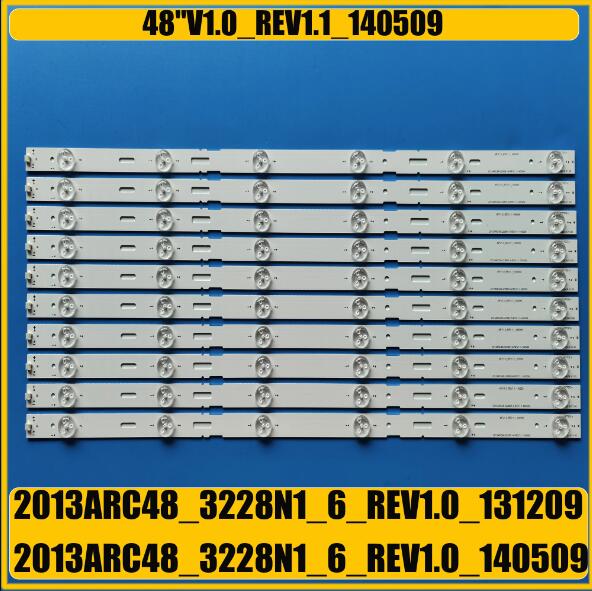 New 10pcs/Kit LED 48 VLE 6520 BH BL 2013ARC48 48VLE6520 48VLE6520BH 48VLE6520BL 48VLE6420 48VLE5421BG 48VLE5520BG 48VLE6420BH