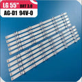 NEW Full Backlight Array LED Strip Bar LG 55'DRT3.0 55LB650V 55LB630V LC550DUH FG 55LF5610 55LF580V 55LF5800 55LB630V 55LB6300