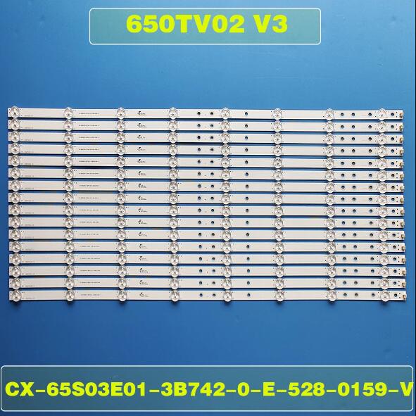 LED Backlight Strip for Sony 65 Inch TV KDL-65W855C Kdl-65w859c 650TV02 V3 T650HVF05.1 T650HVF05 KDL-65W858C