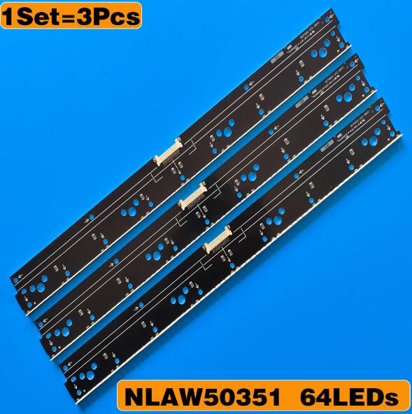 New 3pcs LED Strip for SONY KD-65X9000C KD-65X9005C XBR-65X900C KD65X9000C KD65X9005C XBR65X900C YD5S650HTG01 LS1 NLAW50351