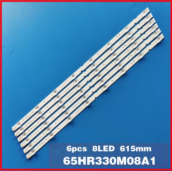 LED Light Bar 8 Lights 65HR330M08A1 4C-LB6508-HR01J For Toshiba TV D65A620U 65p65us 65L2 65V2 65D6 65hr330m08a 65UD6326 65UD6336