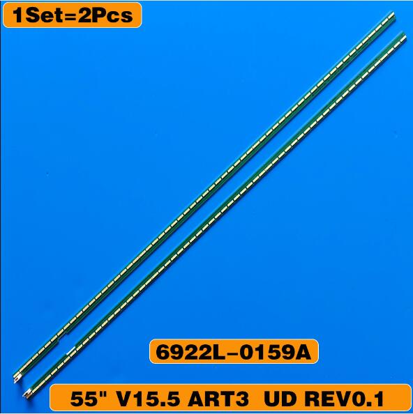 2pcs LED backlight for LG 55UH605V 55UH620V 55UH617V 55UH6150 55UF6430 55UH615V 55UF680v 55UH6257 55UF7767 55UH625V 6922L-0159A