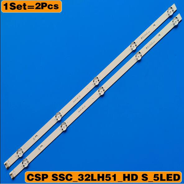 2pcs LED backlight strip for LG 32LH519U 32LH51HD 32LH590U 32LH510B 32LF510U 32LF510B 32LH516A 32LH517A 32LH518A 32LH51_HD S