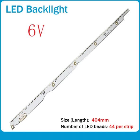 406mm 6V*44LEDs New LED Strip 2012SVS32 7032NNB 44 2D REV1.0 32" TV V1GE-320SM0-R1 UE32ES6307 UA32ES5500 UE32ES5530W UE32ES5557K