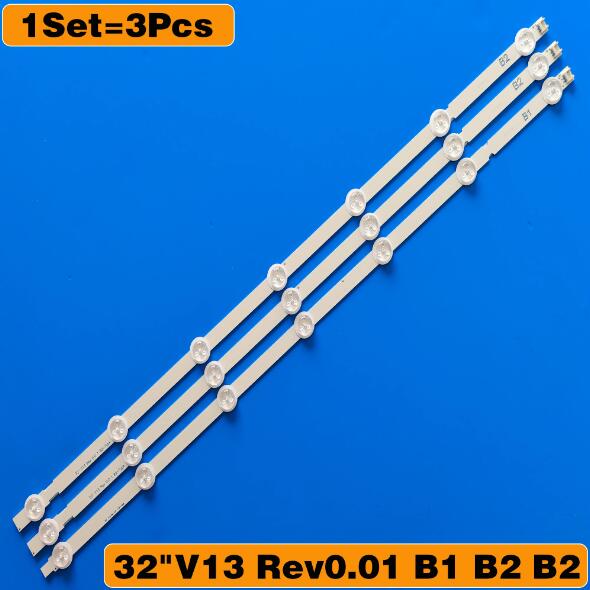 630mm LED Strips 7leds for LG 32" ROW2.1 REV 0.9 A1 B1 B2 Type 32LN570V 32LN613V 32LN536U 32LN542V 32LN540V 32LN541V 6916L-1204A