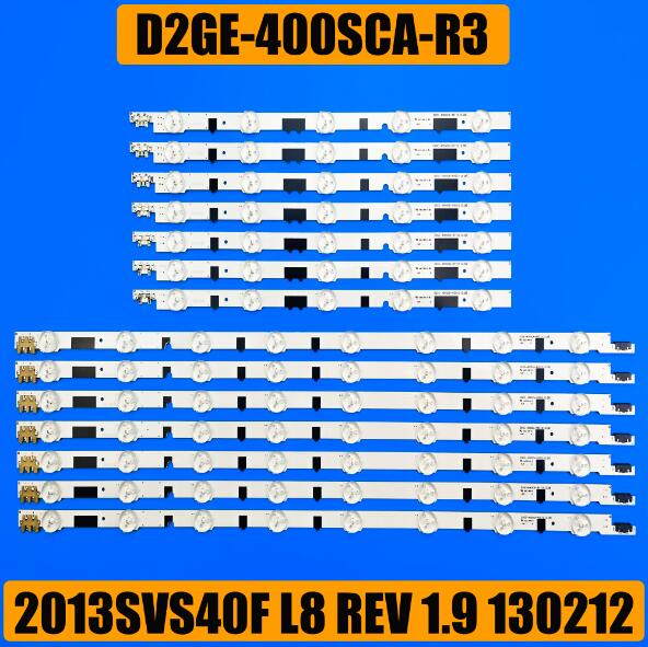LED Backlight 13 lamp For SamSung 40"TV UE40F6740SS UE40F6745SB UE40F6540AB UE40F6515SB UE40F6510SS UE40F6400AW UE40F6400AY