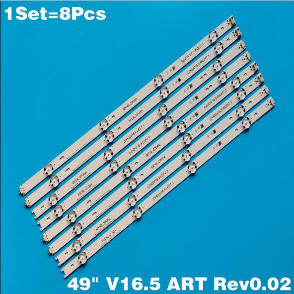 LED Backlight For LG49" V16 ART3 49" V16.5 ART3 2705 49UH6500 49UH6507 49UH6509 49UH650 49UH652T 6916L-2452A 2453A 2551A 2552A