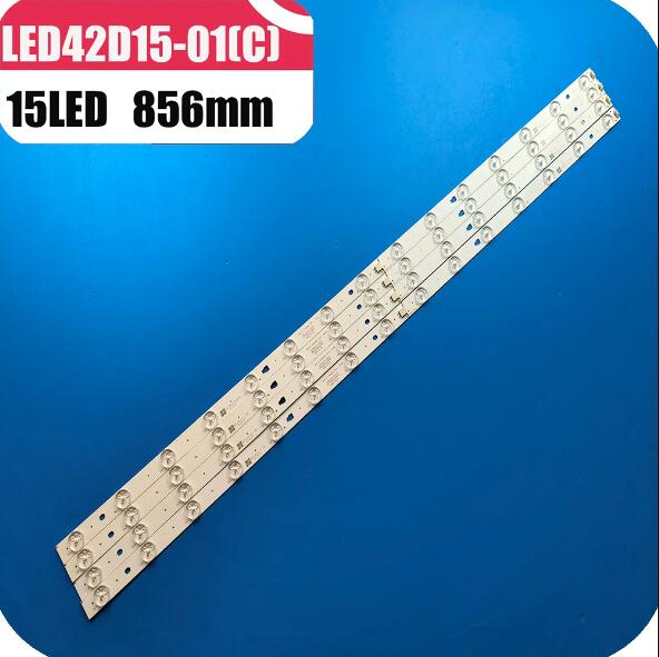 LED Backlight strip 15 lamp For Haier 42"TV LE42B310G LS42H6000 LE42B510F 42CE3210D LED42D15-01(C) 01(A) 3034201520V LT-42C550