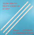LED Backlight Strips For 32" LED TV Bars BBK 32LEM-1010/T2C HL-00320A28-0701S-04 B0 Bands Rulers ZDCX32D07-ZC14FG-05 Array Tape