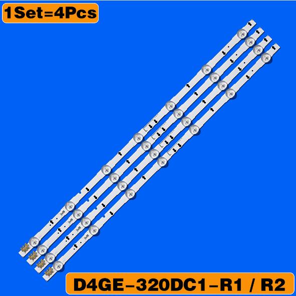 LED Backlight strip 7 lamp for samsung UE32H6400AK UE32H6400AW UE32H6410AU UE32H6200AY UE32H6230AK UE32H6270AS D4GE-320DC1-R2