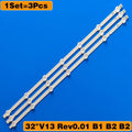 LED Backlight Strip for LG 32'' ROW2.1 Rev TV 32ln541u 32ln541v 32LN540V 6916L-1437A 6916L-1438A 6916L-1204A 6916L-1426A 7-LEDs