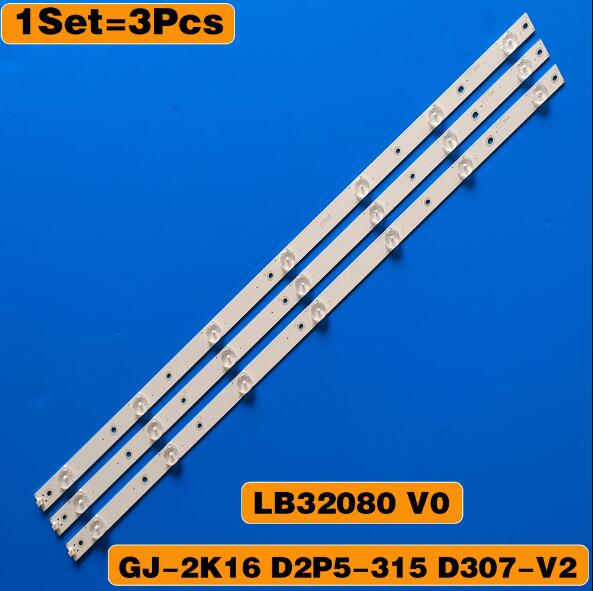 620mm LED Backlight strip 7 lamp For lb-pf3030-GJD2P53153X7AHV2-D 32pht4101/60 32lj500v 32pht41321/12 LB32080 V-003 KDL-32R330D