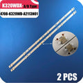 2PCS LED Backlight Strip For 32PHS4062/60 PANASONIC TX-32FR250K 2T-C32ACSA K320WDX A1 A2 A B Type 4708-K320WD-A2113N01 A1113N11