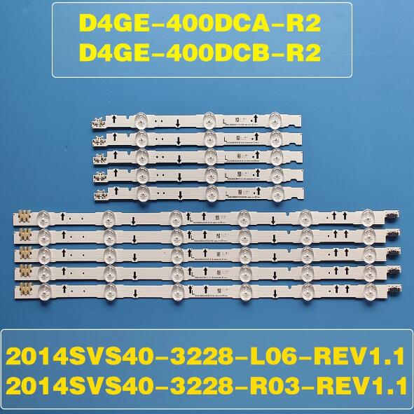 LED Backlight For UE40H5000 UE40H6500 UE40H5500 UE40H6200 D4GE-400DCB-R2 UE40H5100 CY-GH040HGLV2H,CY-GH040HGLV3H UE40H6400