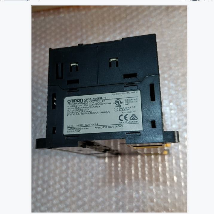 Original CP1E-N60DR-D OMRON PLC programmable device