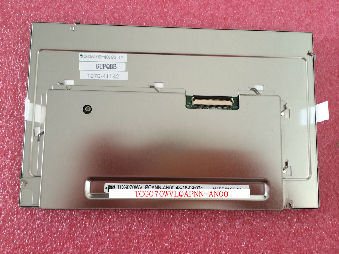 Original TCG070WVLQAPNN-AN00 Kyocera Screen 7.0" 800*480 TCG070WVLQAPNN-AN00 Display