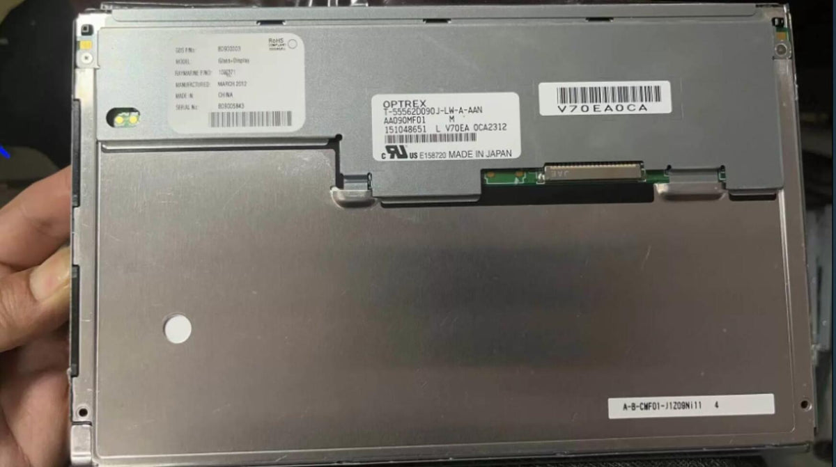 Original T-55562D090J-LW-A-AAN OPTREX Screen 9.0" 800*480 T-55562D090J-LW-A-AAN Display
