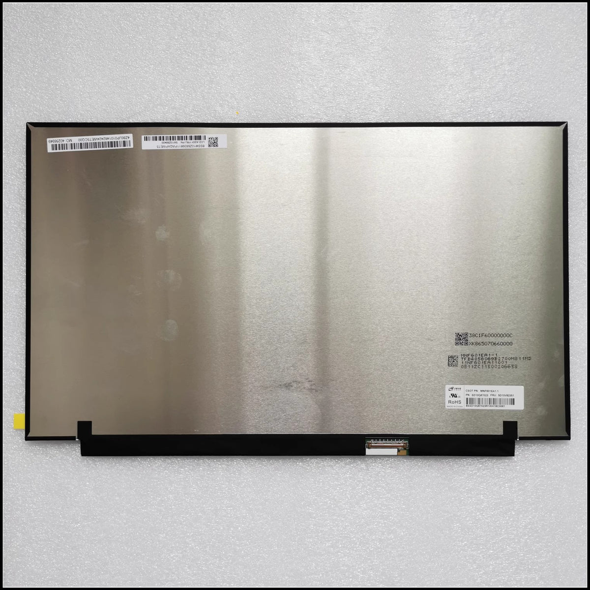 Original MNF601EA1-1 CSOT Screen 15.6" 3840*2160 MNF601EA1-1 Display