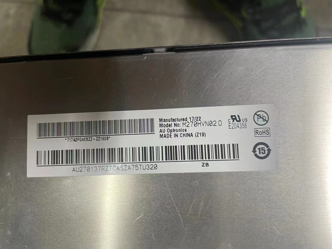 Brand New Original M270HVN02.0 AUO Screen 27" 1920*1080 M270HVN02.0 Display