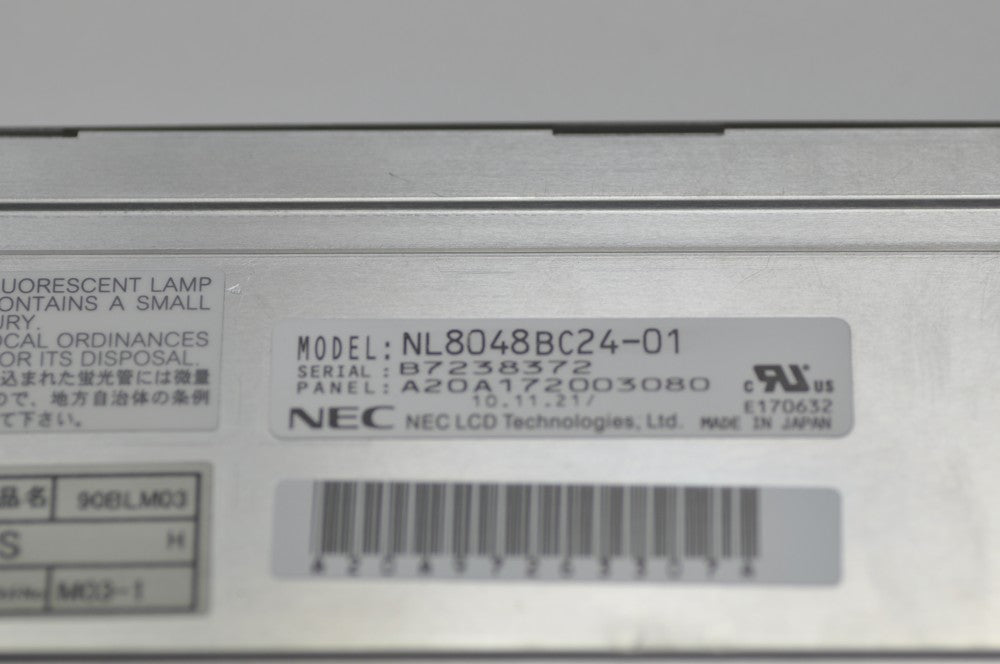 Original NL8048BC24-01 NEC Screen 9" 800*480 NL8048BC24-01 Display
