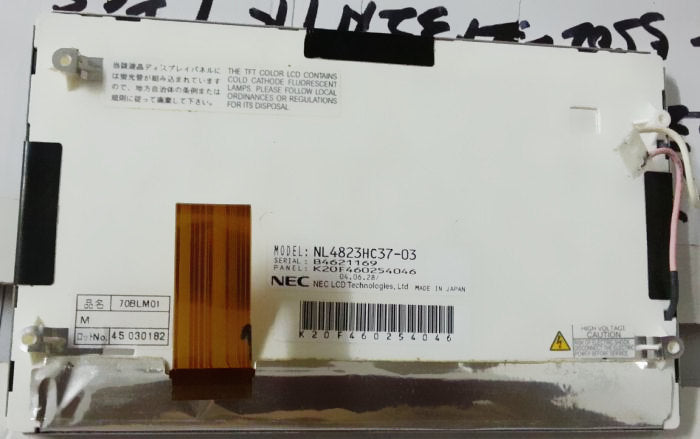 Original NL4823HC37-03 NEC Screen 7" 480*234 NL4823HC37-03 Displa