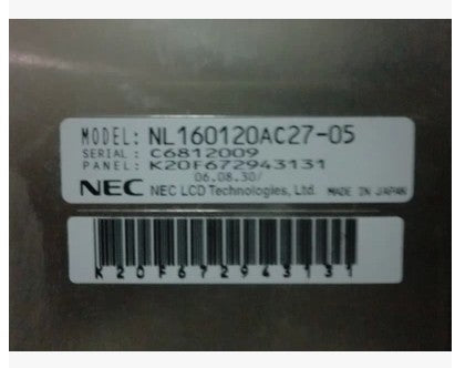 Original NL160120AC27-05 NEC Screen 21.3" 1600*1200 NL160120AC27-05 Display