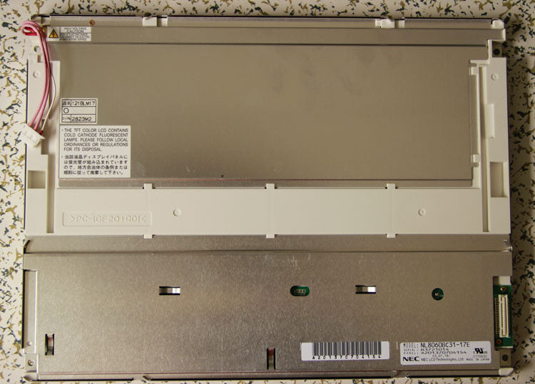 Original NL8060BC31-17E NEC Screen 12.1" 800*600 NL8060BC31-17E Display