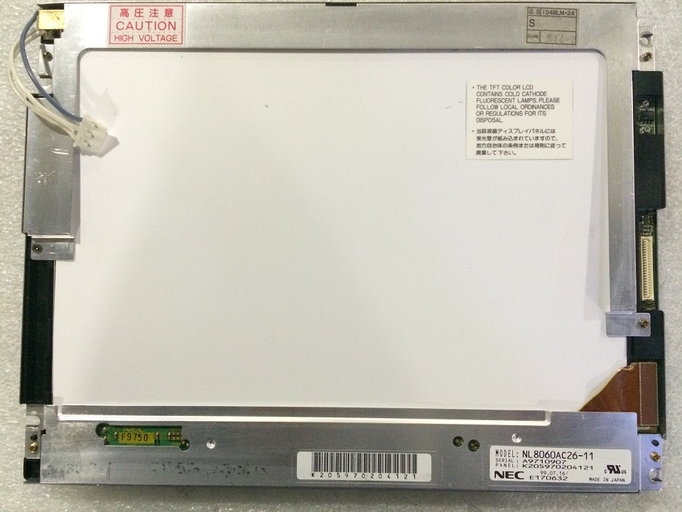 Original NL8060BC26-11 NEC Screen 10.4" 800*600 NL8060BC26-11 Display
