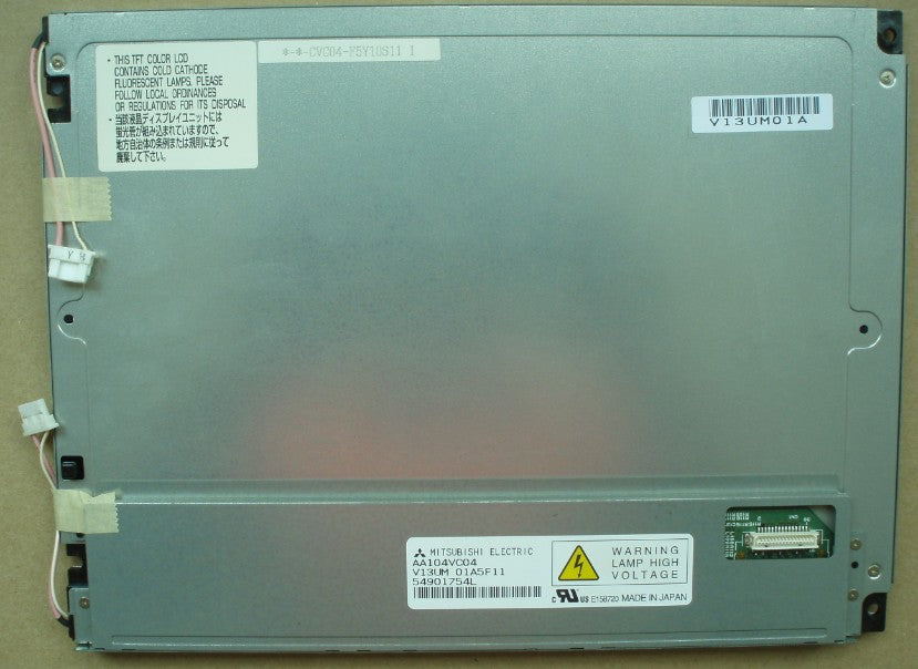 Original T-51513D104U-850L NEC Screen 10.4" T-51513D104U-850L Display