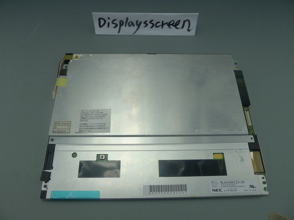 Original NL6448AC33-29 NEC Screen 10.4" 640x480 NL6448AC33-29 Display