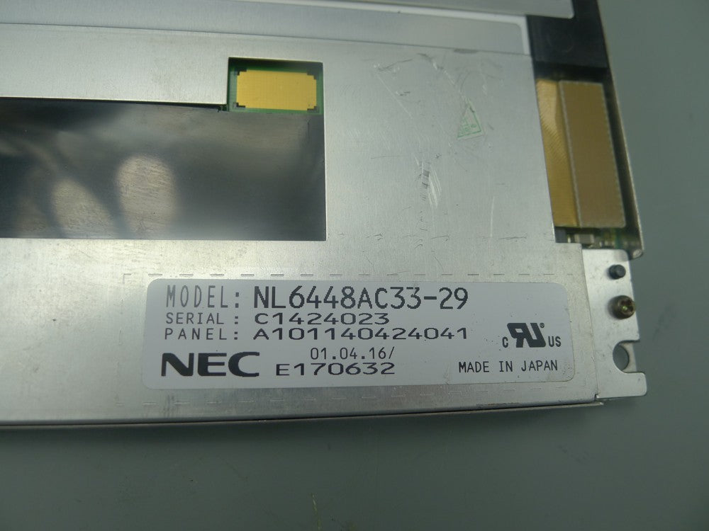 Original NL6448AC33-29 NEC Screen 10.4" 640x480 NL6448AC33-29 Display