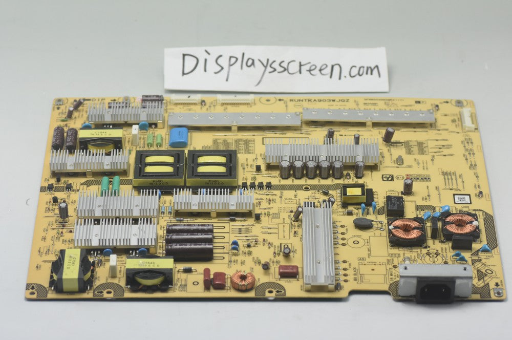 Original RUNTKA903WJQZ Sharp QPWBS0398SNPZ PSD-0863 Power Board